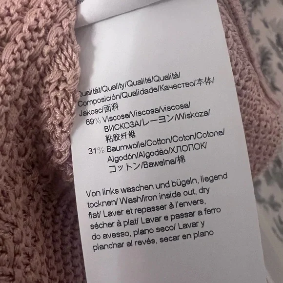 Hugo Boss women’s dusty Rose dress and sweater set size 4 - Picture 6 of 12